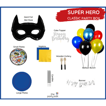 Load image into Gallery viewer, Super Hero Party Box  - CLASSIC BOX
