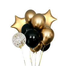 Load image into Gallery viewer, Black &amp; Gold Party Box - DELUXE BOX
