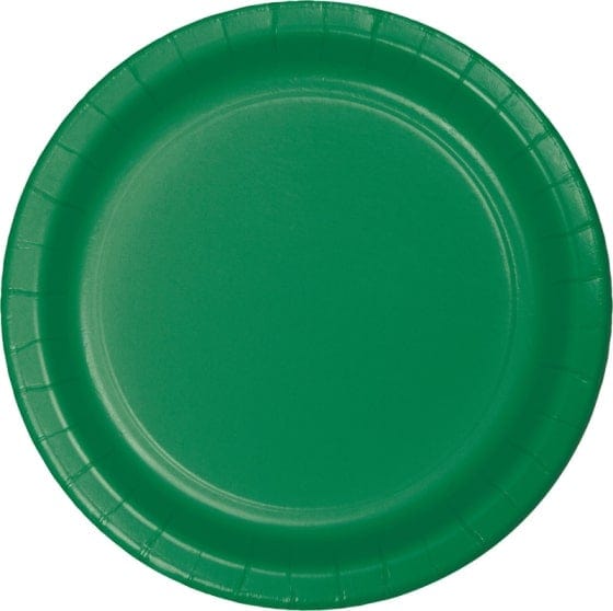 Emerald Green Dinner Plates (10 pack)