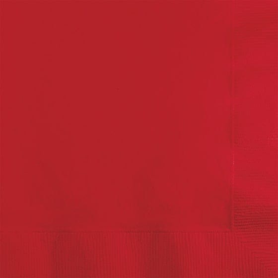 Red Cocktail Napkins (50 pack)