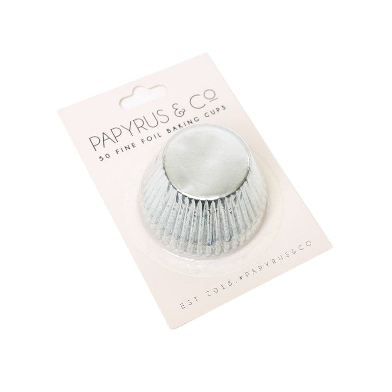 Silver Foil Baking Cups (50 pack)