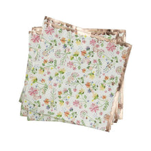 Load image into Gallery viewer, Floral &amp; Rose Gold Foiled Cocktail Napkins (16 pack)
