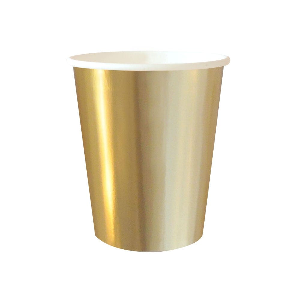 Gold Foil Cups (10 pack)