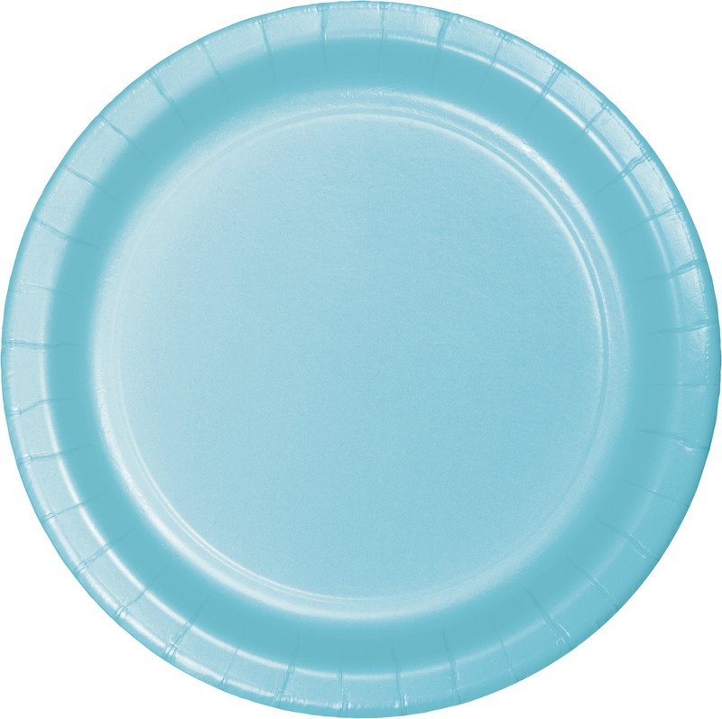 Pastel Blue Dinner Plates (10 pack)