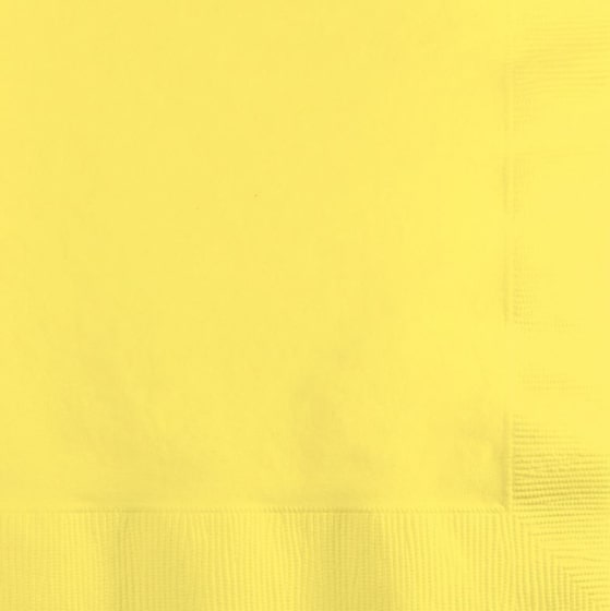 Pastel Yellow Cocktail Napkins (50 pack)
