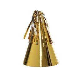 Gold Foil Party Hats (10 pack)