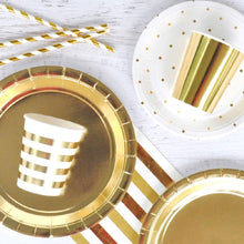 Load image into Gallery viewer, Gold Foil Cups (10 pack)
