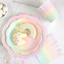 Load image into Gallery viewer, Iridescent Large Plates (10 pack)

